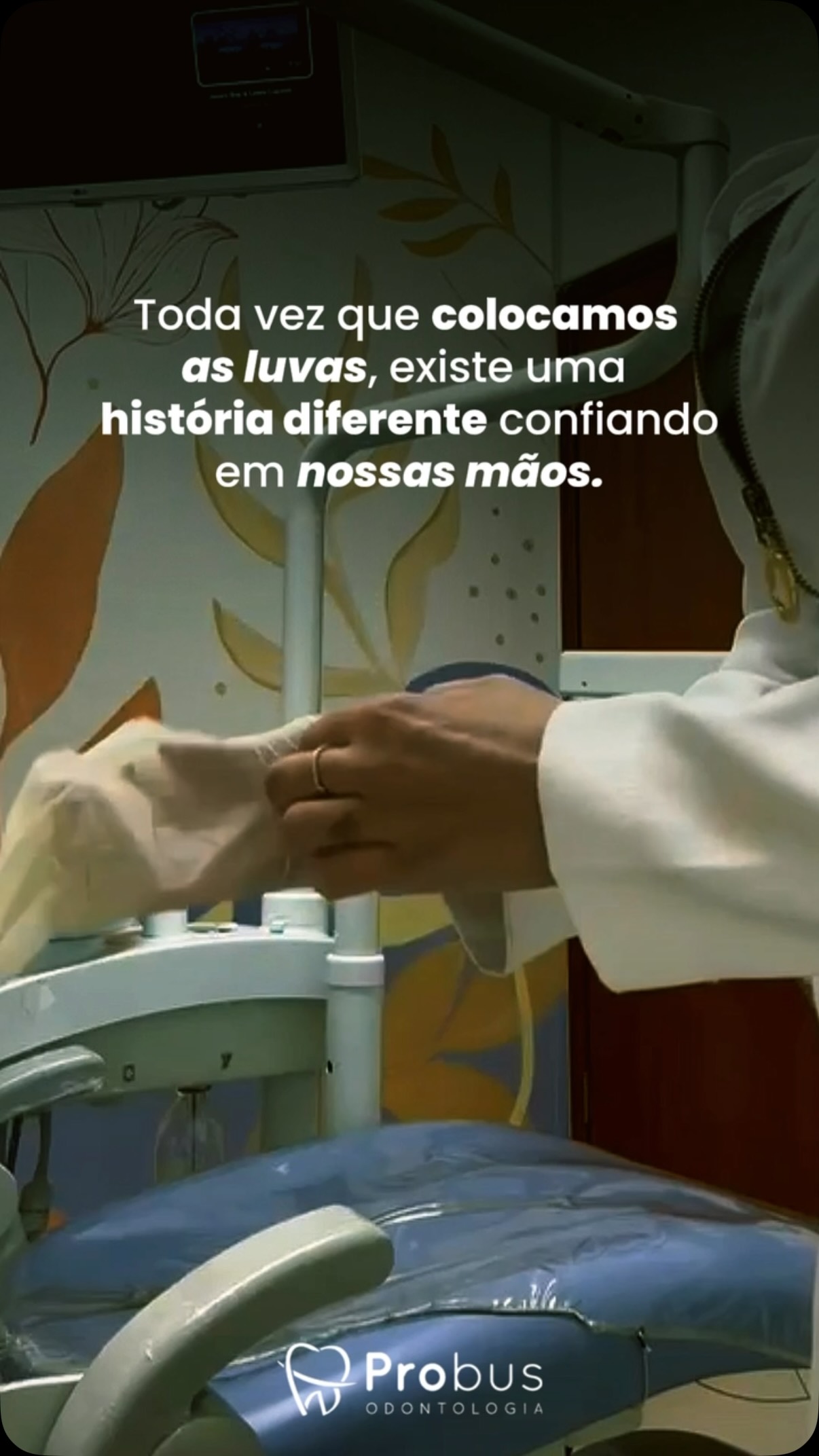 Reel: Toda vez que colocamos as luvas, existe uma história diferente confiando em nossas mãos